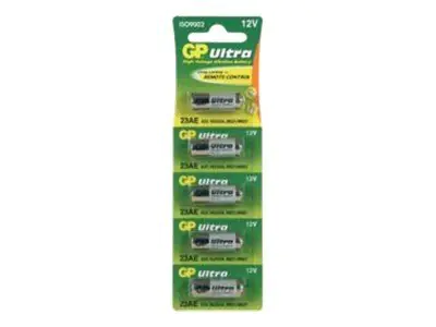 GP High Voltage 23AE - Batterie 5 x 23A - Alkalisch - 55 mAh GP High Voltage 23AE - Batterie 5 x 23A - Alkalisch - 55 mAh