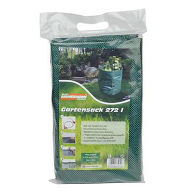 BRÜDER MANNESMANN WERKZEUGE Gartensack 272l Polypropylen grün BRÜDER MANNESMANN WERKZEUGE Gartensack 272l Polypropylen grün