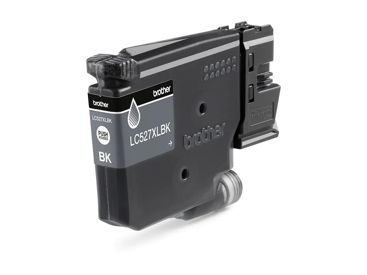 Brother LC527XLBK - Hohe Ergiebigkeit - Schwarz - original - Kissen-Pack - Tintenpatrone - für Brother MFC-J4350DW, MFC-J4550DW