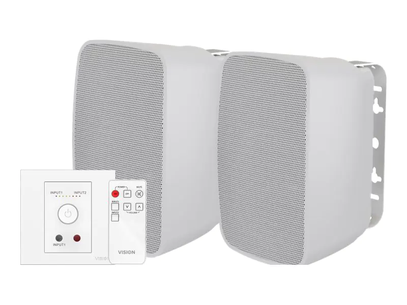Vision TC3-AMP - Verstärker - 2 x 25 Watt - weiß