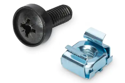 Digitus DN-19 SET - Schrauben, Muttern und Unterlegscheiben für Rack - 48.3 cm (19") (Packung mit 50) - für P/N: DN-19 07U-6/6, DN-19 09U-6/6, DN-19 12U-6/6, DN-19 16U-6/6, DN-19 20-U, DN-19 20U-6/6