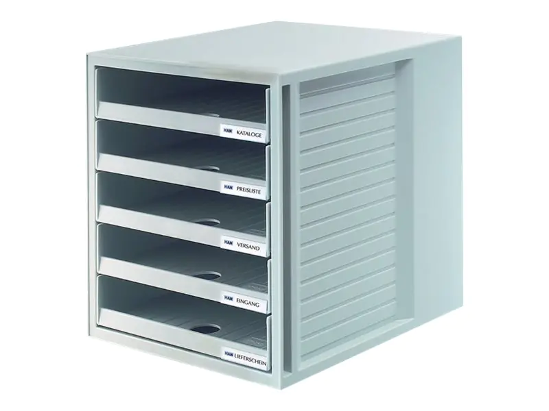 HAN Schubladenschrank - 5 Schubfächer - für C4 (229 x 324 mm) 1401-11