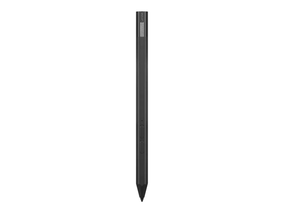 Lenovo Precision Pen 2 - Aktiver Stylus - 2 Tasten - Schwarz - retail - für IdeaPad Flex 5 16; 5i Chromebook 14; ThinkPad Z13 Gen 1; Yoga 7 14; 7 16; Yoga Slim 9 14