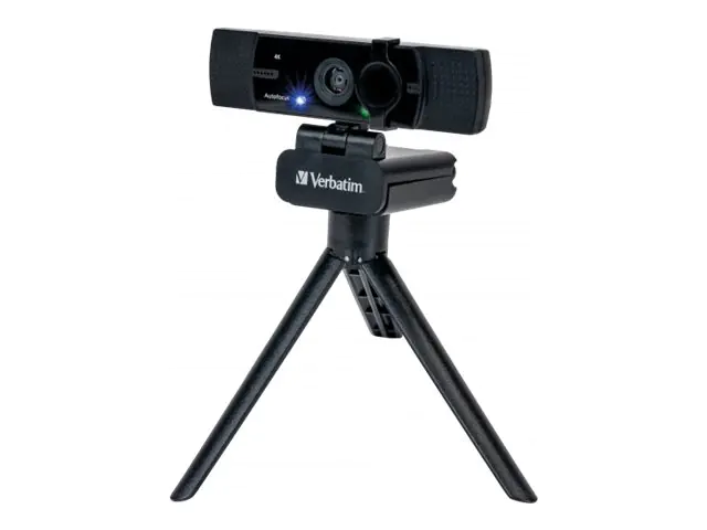 Verbatim AWC-03 - Webcam - Farbe - 3840 x 2160 - 4K - Audio - USB 2.0