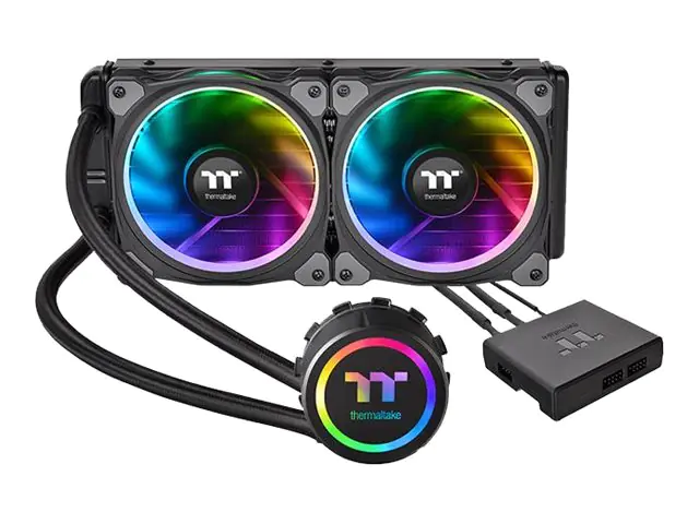 Thermaltake Floe Riing RGB 240 TT Premium Edition - Flüssigkühlsystem für CPU im Waterblock-Design - (für: LGA1156, AM2, AM2+, LGA1366, AM3, LGA1155, AM3+, LGA2011, FM1, FM2, LGA1150, LGA2011-3, LGA1151, AM4, LGA2066) - Kupfer - 120 mm