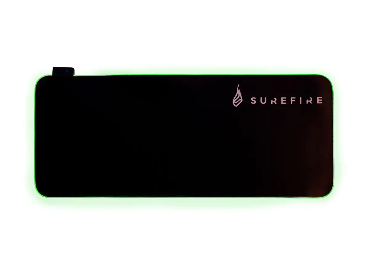 Verbatim SureFire Silent Flight RGB-680 - Beleuchtetes Mousepad - groß
