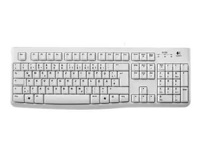 Logitech K120 for Business - Tastatur - USB - Deutsch - weiß Logitech K120 for Business - Tastatur - USB - Deutsch - weiß
