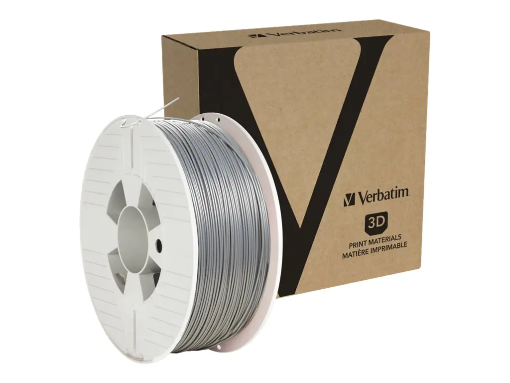 Verbatim - Silber - 1 kg - 396 m - ABS-Filament (3D) Verbatim - Silber - 1 kg - 396 m - ABS-Filament (3D)