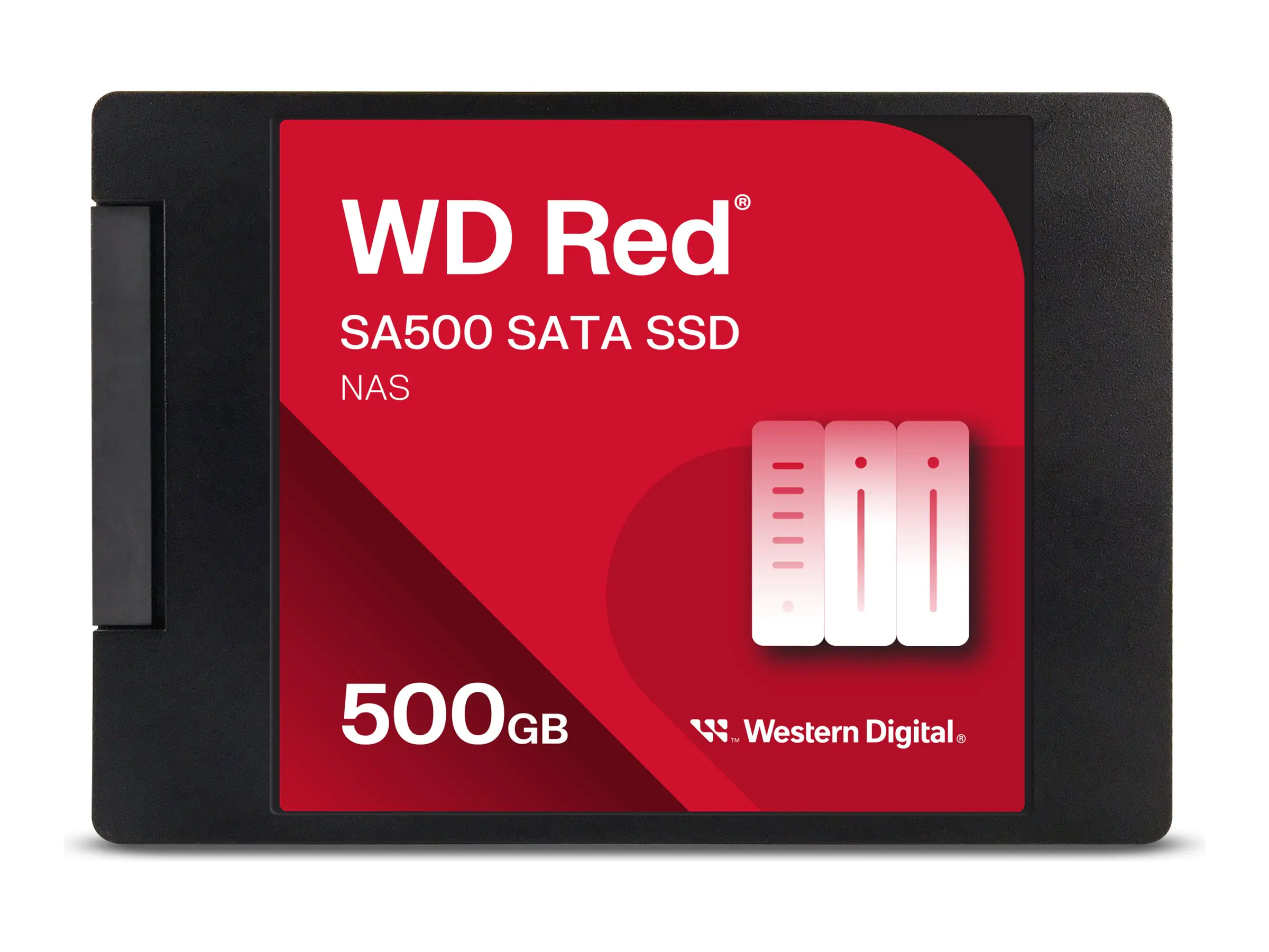 WD Red SA500 WDS500G1R0A - SSD - 500 GB - intern - 2.5" (6.4 cm) - SATA 6Gb/s