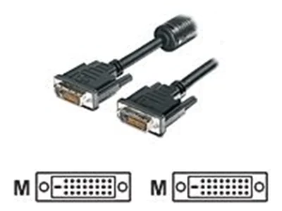 equip - DVI-Kabel - DVI-D (M) zu DVI-D (M) - 1.8 m - geformt