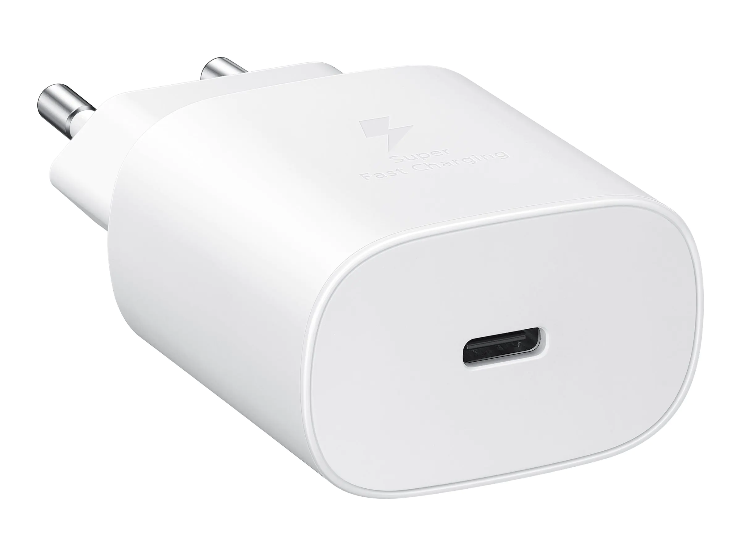 Samsung Fast Charging Wall Charger EP-TA800 - Netzteil - 25 Watt - 3 A - Ultra Fast Charge (24 pin USB-C) - auf Kabel: USB-C - weiß - für Galaxy A20, A50, A70, A8s, M30, M40, Note10, S20, S20 5G, S20+ 5G, Z Flip, Z Flip 5G Samsung Fast Charging Wall Charger EP-TA800 - Netzteil - 25 Watt - 3 A - Ultra Fast Charge (24 pin USB-C) - auf Kabel: USB-C - weiß - für Galaxy A20, A50, A70, A8s, M30, M40, Note10, S20, S20 5G, S20+ 5G, Z Flip, Z Flip 5G