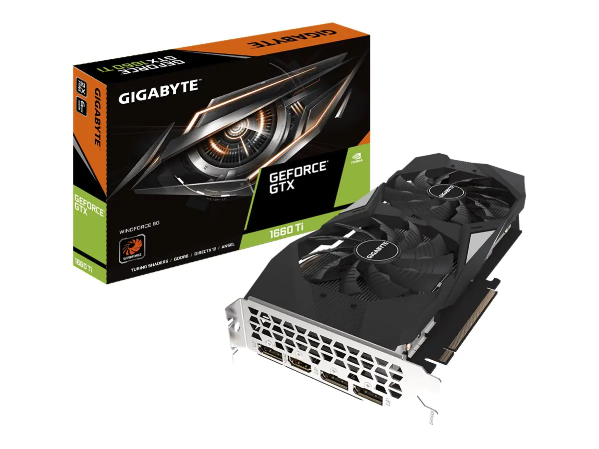 Gigabyte GeForce GTX 1660 Ti WINDFORCE 6G - Grafikkarten