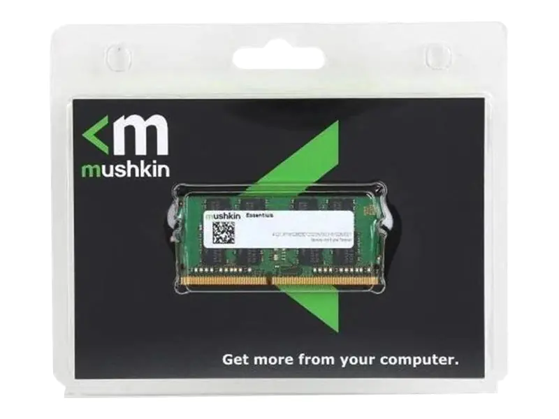 Mushkin Essentials - DDR4 - Modul - 32 GB - SO DIMM 260-PIN - 3200 MHz / PC4-25600 - CL22 - 1.2 V - ungepuffert - non-ECC