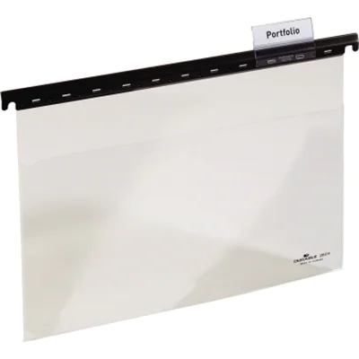 DURABLE Hängesichttasche 260419 DIN A4 oben offen transparent DURABLE Hängesichttasche 260419 DIN A4 oben offen transparent