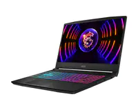 MSI Katana 15 B12VEK-092 - Intel Core i7 12650H / 2.3 GHz - Win 11 - GeForce RTX 4050 - 16 GB RAM - 1 TB SSD NVMe - 39.6 cm (15.6") 1920 x 1080 (Full HD) @ 144 Hz - Wi-Fi 6 - Schwarz