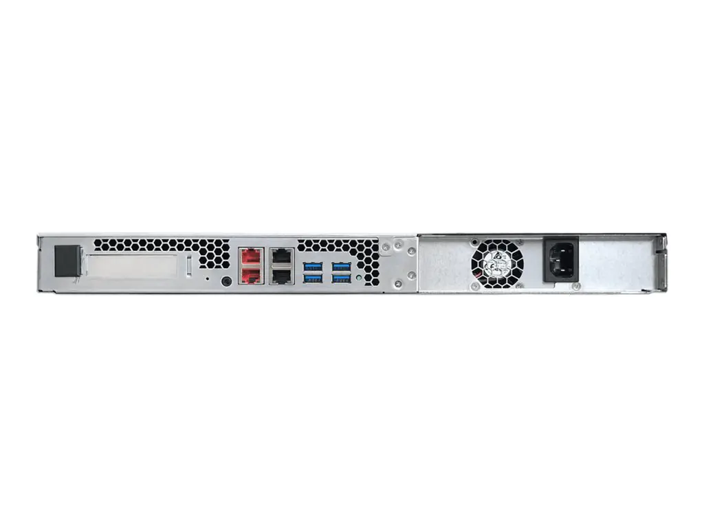 ASUSTOR Lockerstor 4RS AS6504RS - NAS-Server - 4 Schächte - Rack - einbaufähig - SATA 6Gb/s - RAID 0, 1, 5, 6, 10, JBOD - RAM 8 GB - Gigabit Ethernet / 2.5 Gigabit Ethernet - iSCSI Support - 1U