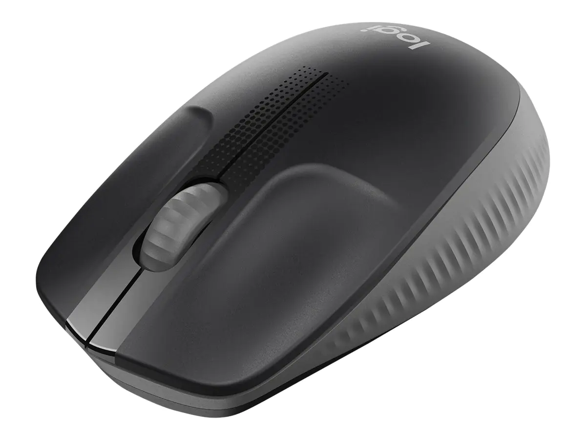 Logitech M190 - Maus - optisch - 3 Tasten - kabellos - kabelloser Empfänger (USB) - holzkohlefarben Logitech M190 - Maus - optisch - 3 Tasten - kabellos - kabelloser Empfänger (USB) - holzkohlefarben