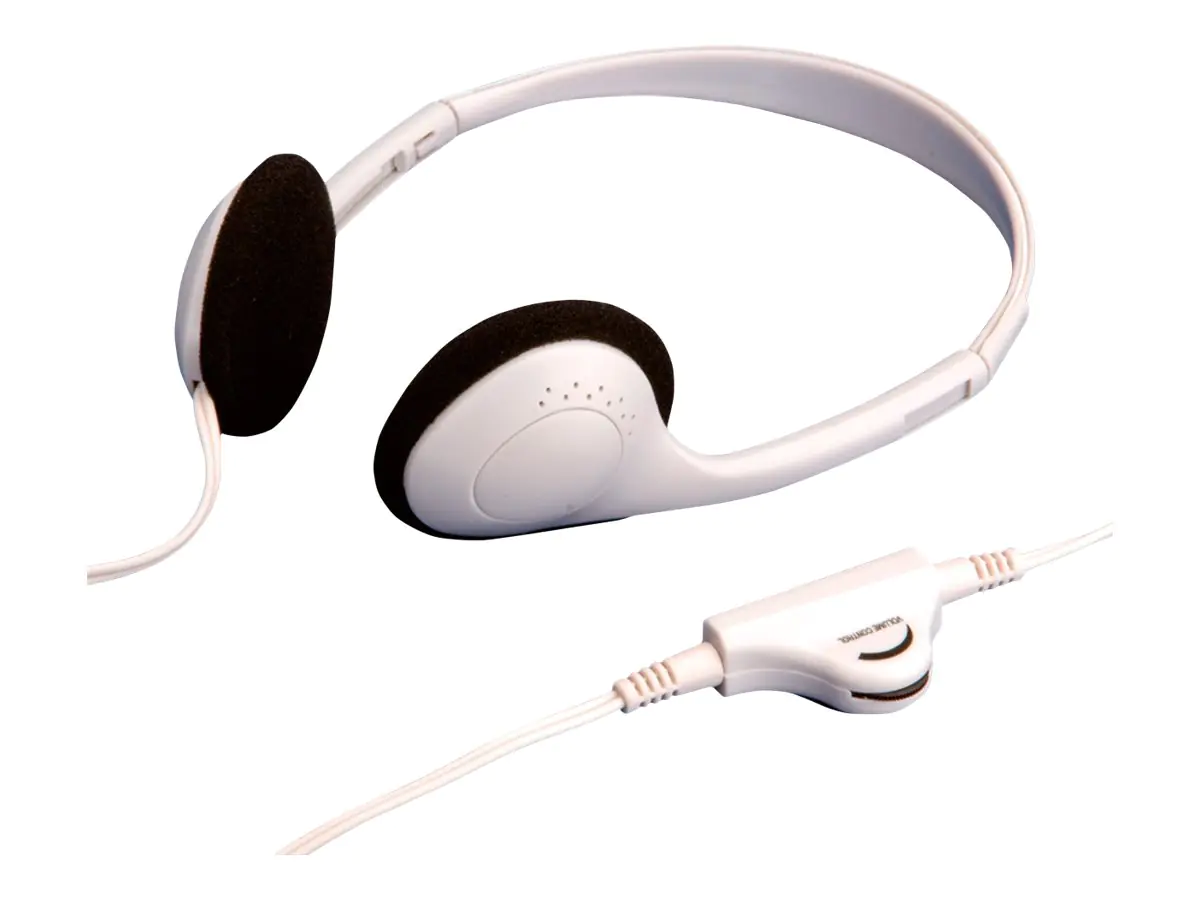 Secomp VALUE - Kopfhörer - On-Ear - kabelgebunden - 3,5 mm Stecker - Grau