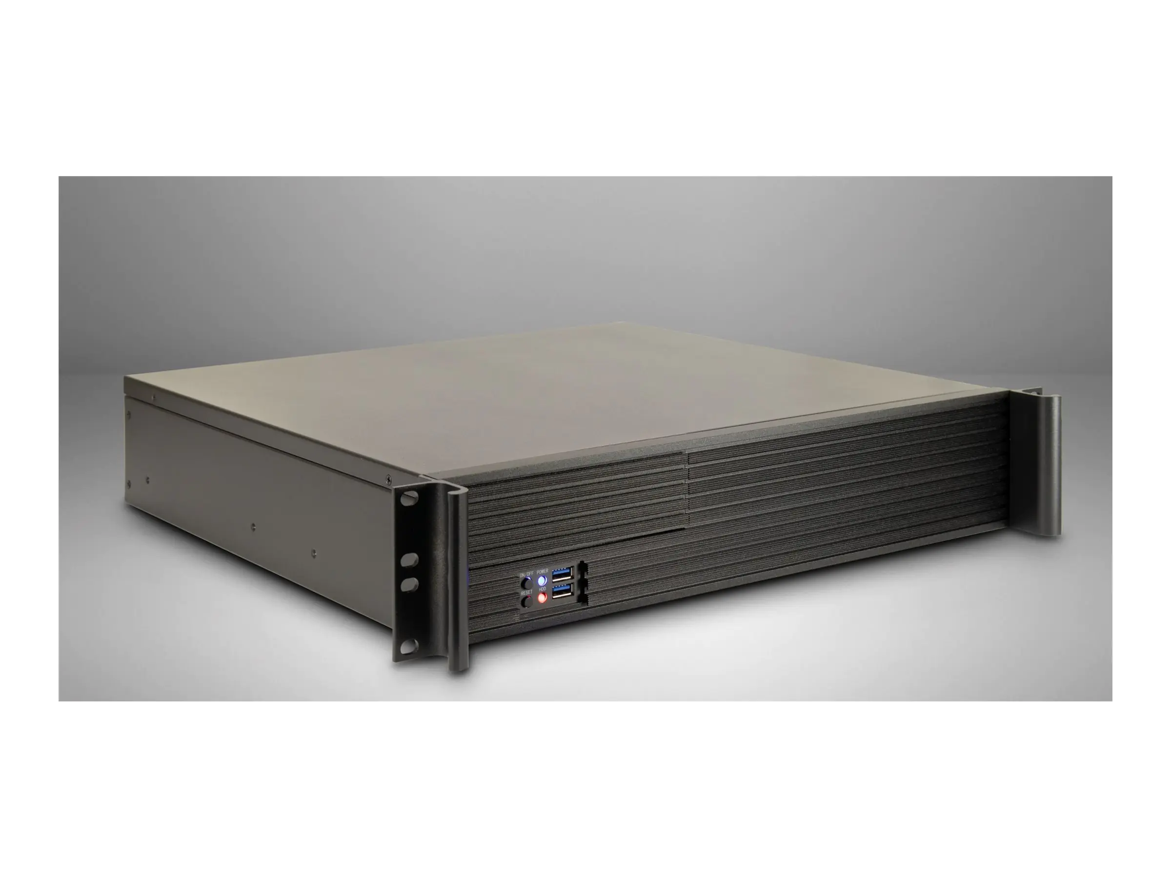 Inter-Tech IPC 2U-K240L - Rack-Montage - 2U - micro ATX - keine Spannungsversorgung (ATX) - USB