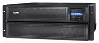 APC Smart-UPS X 3000VA Short Depth Tower/Rack LCD - USV (in Rack montierbar/extern) - Wechselstrom 208 V - 2700 Watt - 3000 VA - RS-232, USB - Ausgangsanschlüsse: 8 - 4U - Schwarz - für P/N: NBWL0356A, SCL500RM1UC, SCL500RM1UNC, SMTL1000RM2UC, SMTL750RM2U
