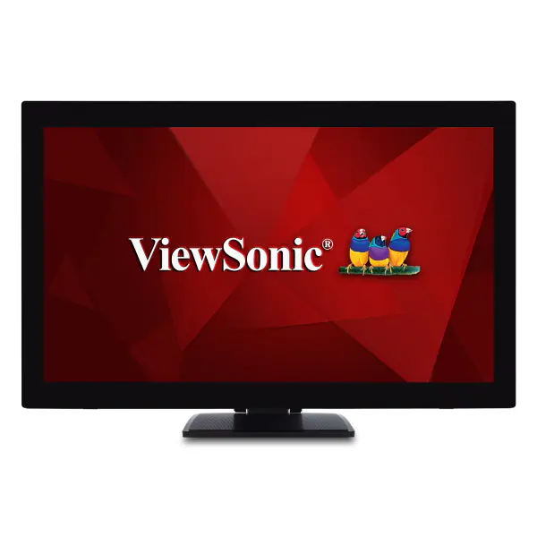 ViewSonic TD2760 - LED-Monitor - 68.6 cm (27") - Touchscreen - 1920 x 1080 Full HD (1080p) @ 60 Hz - MVA - 230 cd/m² - 3000:1 - 12 ms - HDMI, VGA, DisplayPort - Lautsprecher