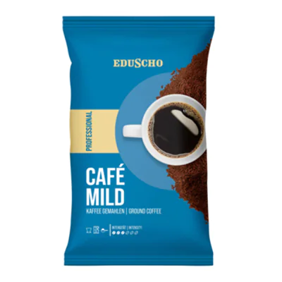 EDUSCHO Kaffee Professional Mild gemahlen 500 g/Pack. EDUSCHO Kaffee Professional Mild gemahlen 500 g/Pack.