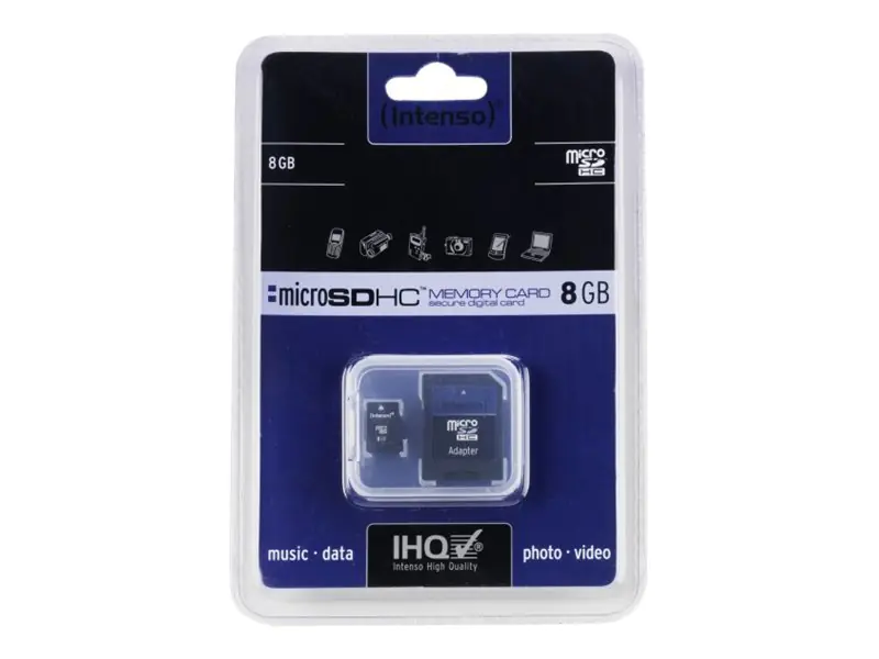 Intenso Flash-Speicherkarte - 8 GB - SDHC 3403460