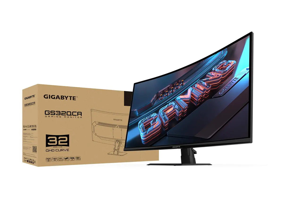 Gigabyte GS32QCA - LED-Monitor - 81.3 cm (32")