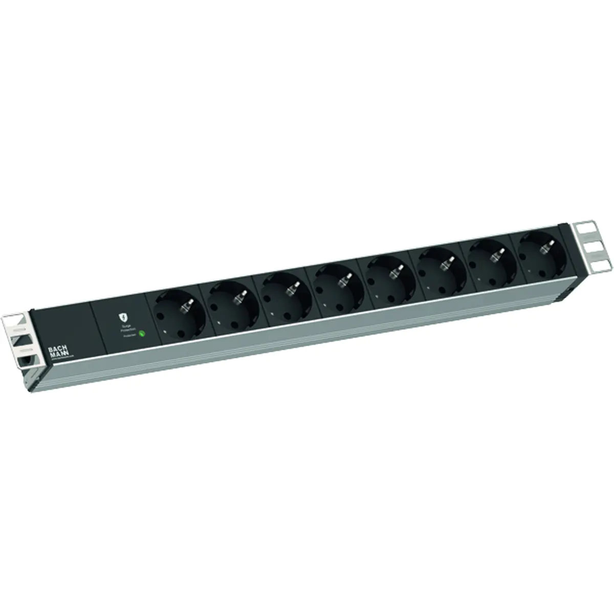 Bachmann 19" 1HE 8xCEE7/3 800.3932RAL7035 1xSPD-Plus 2 0m CEE7/7" Bachmann 19" 1HE 8xCEE7/3 800.3932RAL7035 1xSPD-Plus 2 0m CEE7/7"
