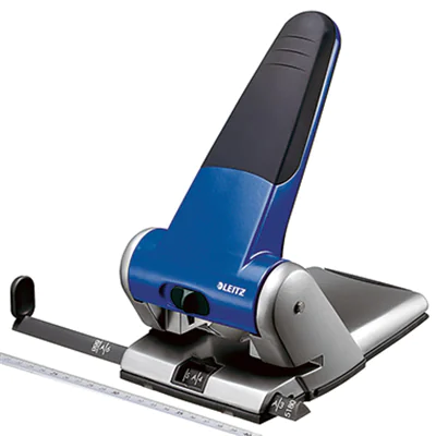Leitz Registraturlocher 51800035 max. 65Blatt Aluminium blau Leitz Registraturlocher 51800035 max. 65Blatt Aluminium blau