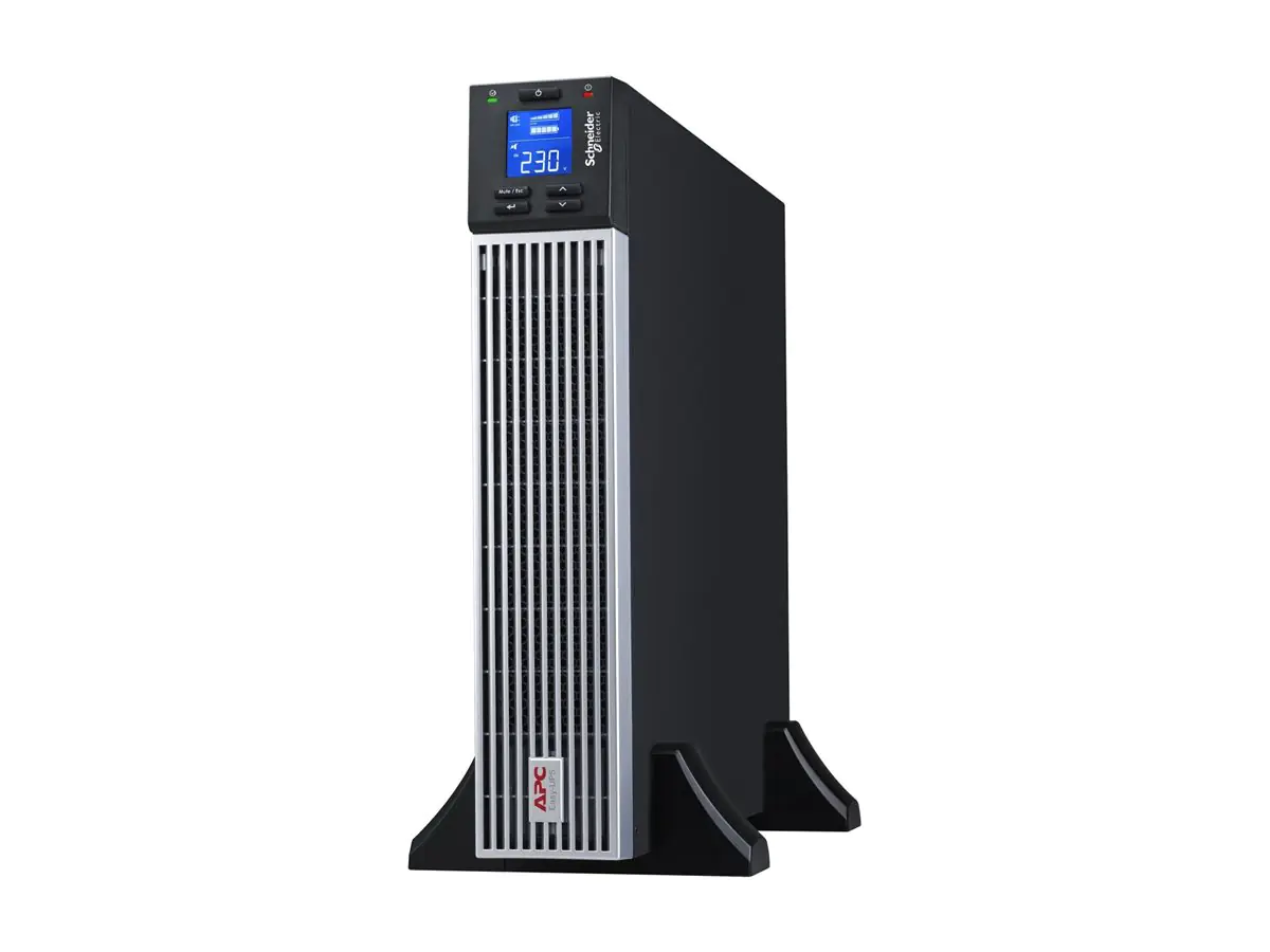 APC Easy UPS On-Line - USV (Rack - einbaufähig) - Wechselstrom 230 V - 900 Watt - 1000 VA - 1-phasig - 1 x Batterie - Lithium-Ionen - RS-232, USB - Ausgangsanschlüsse: 6 - 2U - 48.3 cm (19") SRVL1KRIRK
