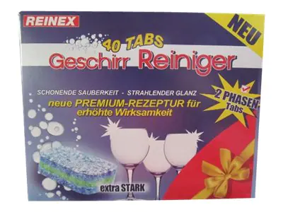 REINEX Spülmaschinentabs 2-Phasen 1012 40 St./Pack.
