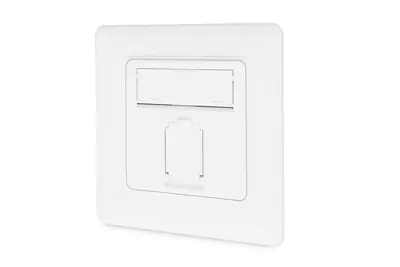 Digitus - Frontabdeckung - CAT 6a - RJ-45 - weiß, RAL 9003