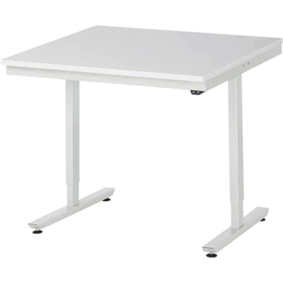 RAU Arbeitstisch Adlatus 150 1.000 x 720-1.120 x 1.000 mm (B x H x T) lichtgrau