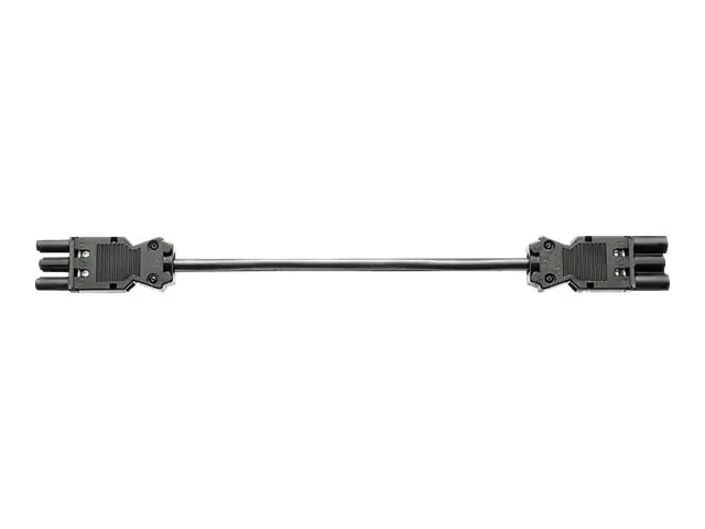 Bachmann - Spannungsversorgungs-Verlängerungskabel - GST18i3 (W) bis GST15i3 (M) - 1.5 m - Schwarz Bachmann - Spannungsversorgungs-Verlängerungskabel - GST18i3 (W) bis GST15i3 (M) - 1.5 m - Schwarz