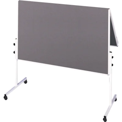 Soennecken Moderationswand 4870 klappbar Filz grau inkl. Rollen Soennecken Moderationswand 4870 klappbar Filz grau inkl. Rollen