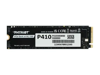 PATRIOT P410 - SSD - 500 GB - intern - M.2 2280 - PCIe 4.0 x4 (NVMe)