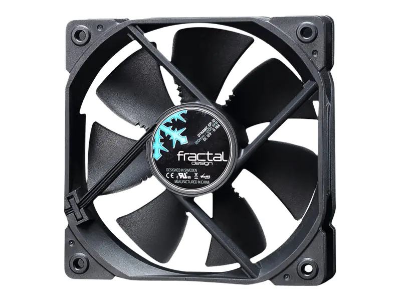 Fractal Design Dynamic GP-12 - Gehäuselüfter - 120 mm - Schwarz