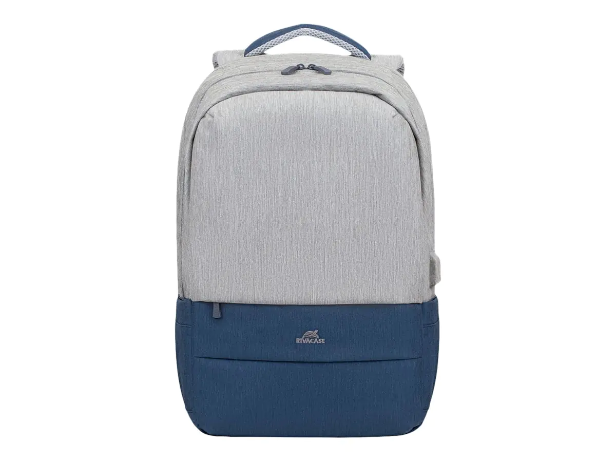 Riva Case 75 series 7567 - Notebook-Rucksack - 43.9 cm (17.3") - Grau, dunkelblau