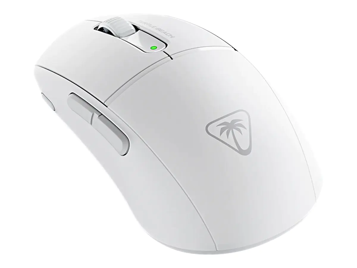 Turtle Beach Burst II Air - Maus - ergonomisch - optisch - 6 Tasten - kabellos, kabelgebunden - 2.4 GHz, Bluetooth, USB-C - kabelloser Empfänger (USB) TBM-2101-15