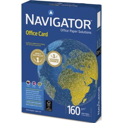 Navigator Kopierpapier Office Card 82487A16S DIN A4 160g 250 Bl./Pack. Navigator Kopierpapier Office Card 82487A16S DIN A4 160g 250 Bl./Pack.