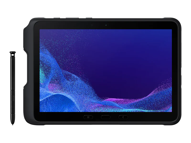 Samsung Galaxy Tab Active4 Pro - Tablet - robust - Android - 128 GB - 25.54 cm (10.1") TFT (1920 x 1200) - microSD-Steckplatz - 3G, 4G, 5G - Schwarz