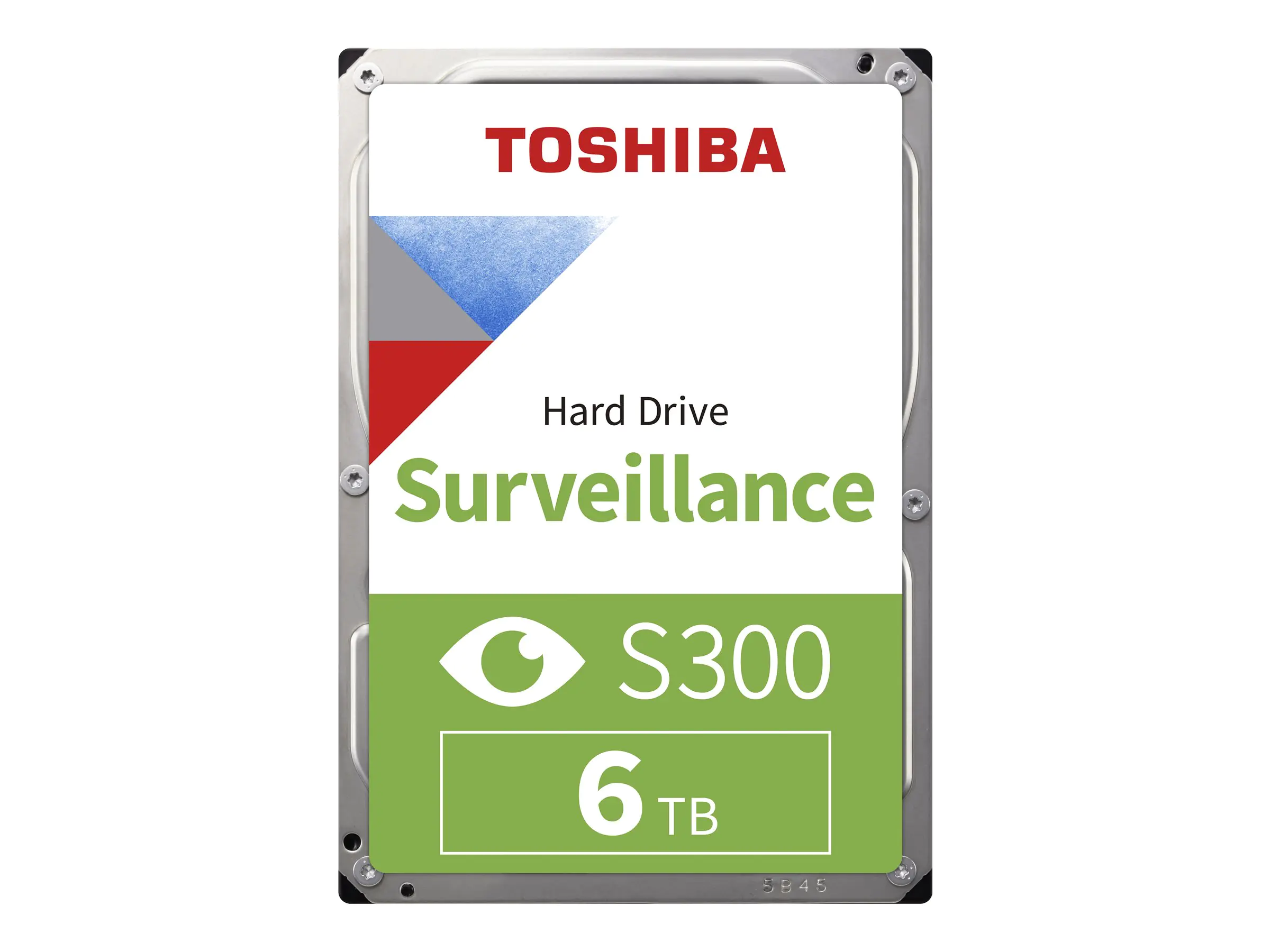 Toshiba S300 Surveillance - Festplatte - 6 TB - intern - 3.5" (8.9 cm) - SATA 6Gb/s - 5400 rpm - Puffer: 256 MB