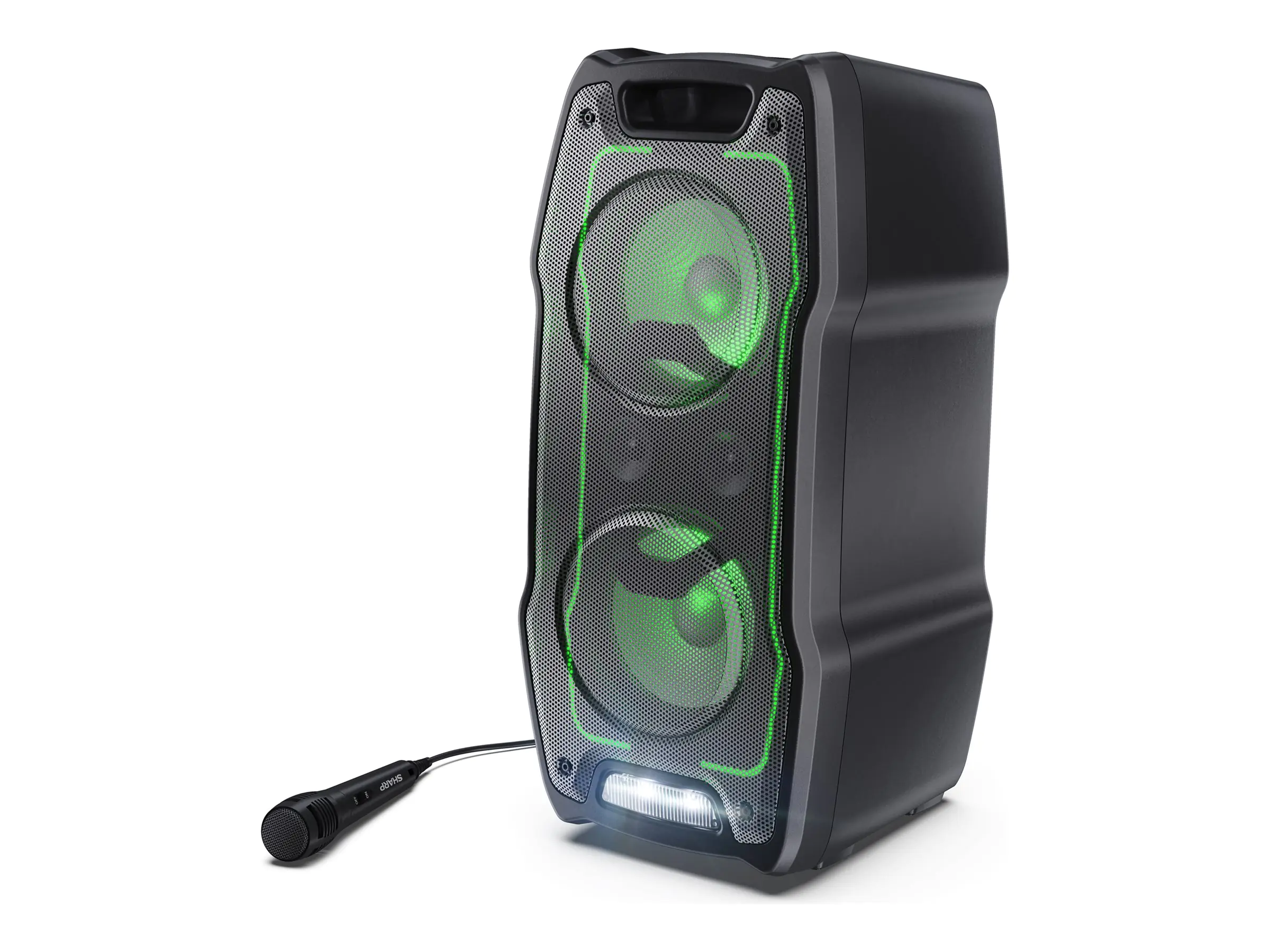 Sharp PS-931 Party-Lautsprecher 180W Lichtshow schwarz
