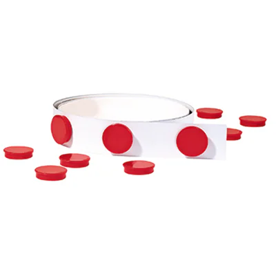 Franken Magnethaftband ST1325 H: 35mm L: 25m weiss Franken Magnethaftband ST1325 H: 35mm L: 25m weiss
