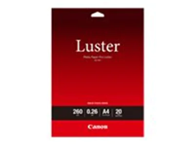 Canon Glanzfotopapier 6211B006 Pro Luster DIN A4 260 g/m² LU-101 20 Blatt
