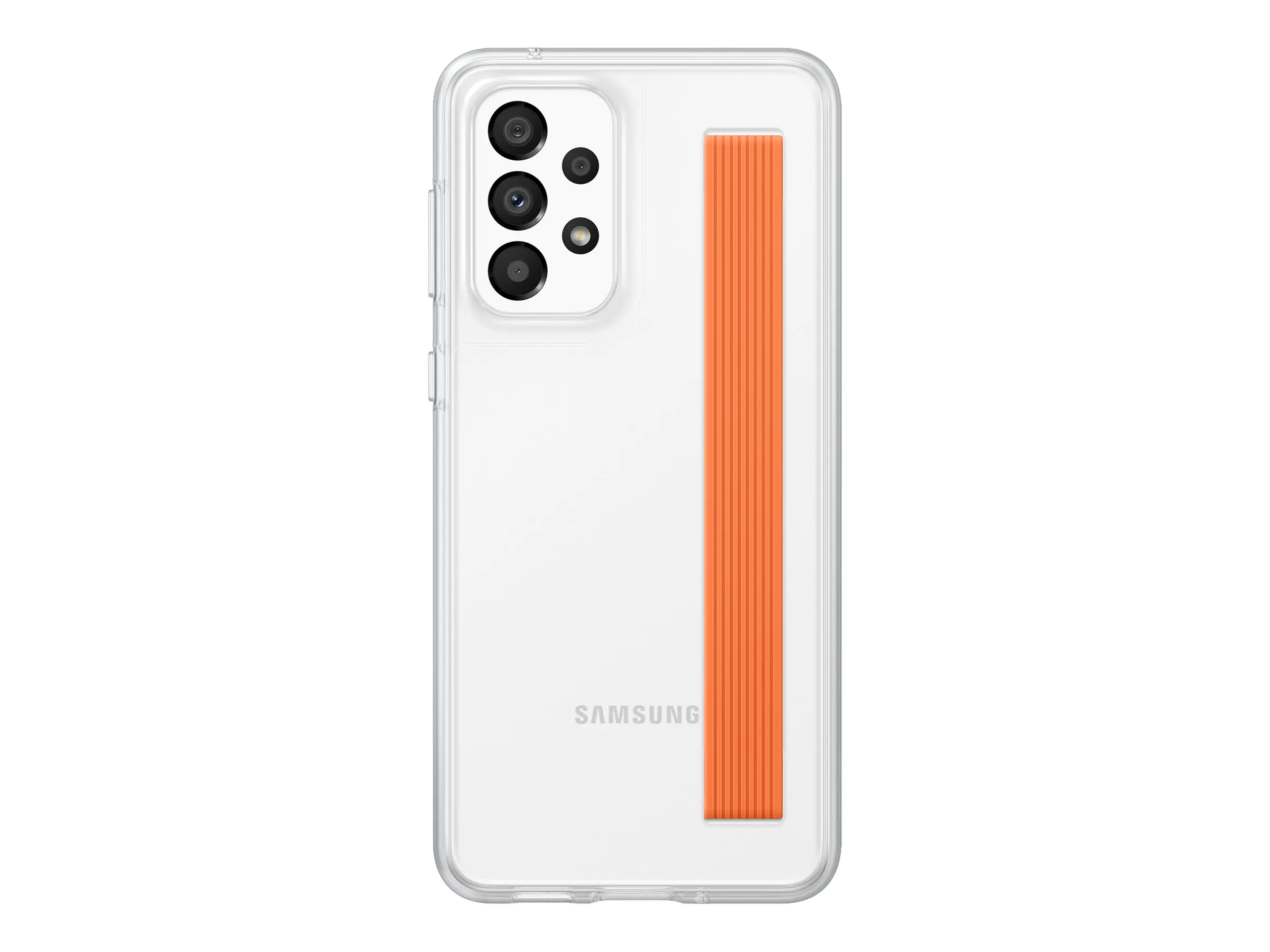 Samsung EF-XA336 - Hintere Abdeckung für Mobiltelefon - Polycarbonat, Thermoplastisches Polyurethan (TPU) - durchsichtig - für Galaxy A33 5G