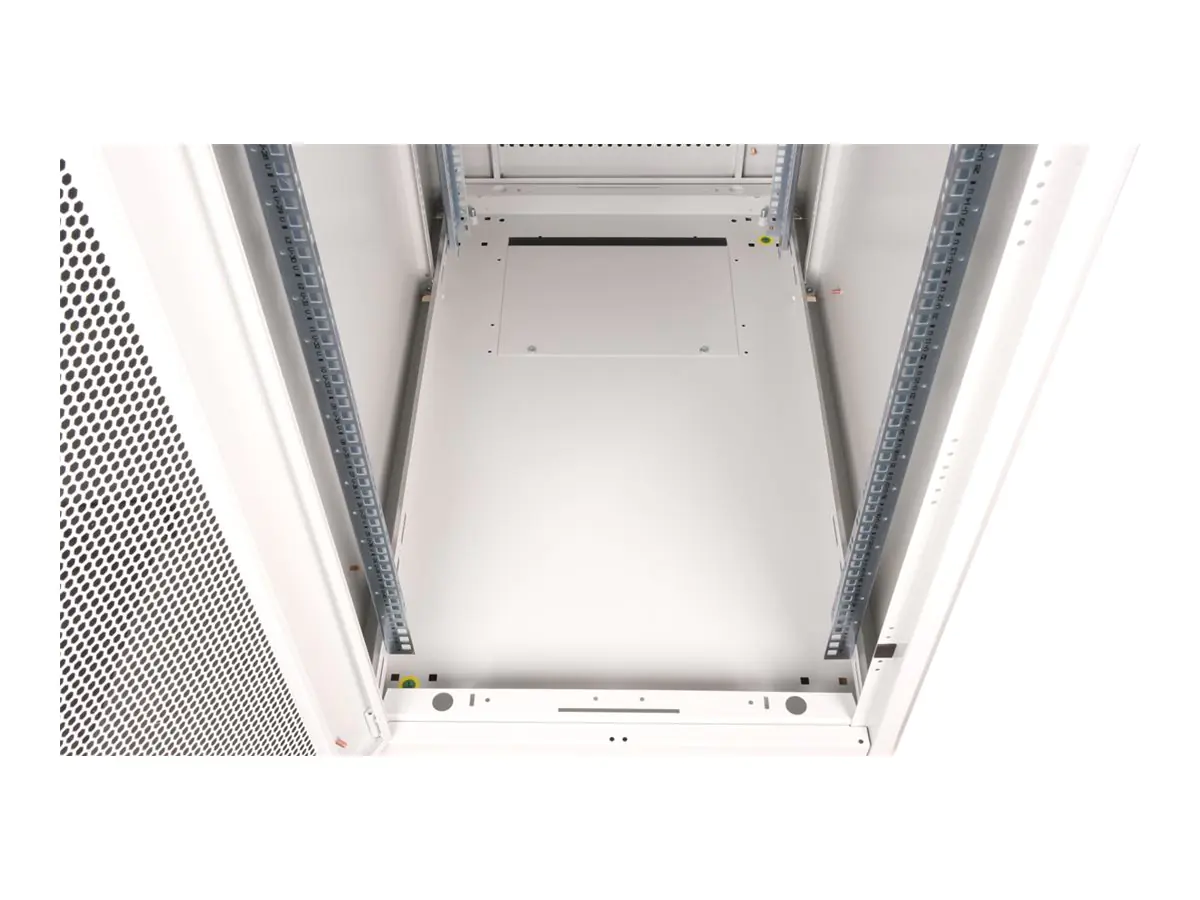 ROTRONIC-SECOMP Roline Basic - Schrank Netzwerkschrank - perforierte Tür - Hellgrau, RAL