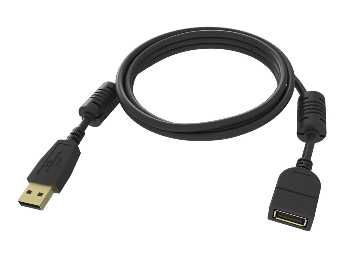 Vision Professional - USB-Verlängerungskabel - USB (M) zu USB (W) - USB 2.0 - 2 m - Schwarz