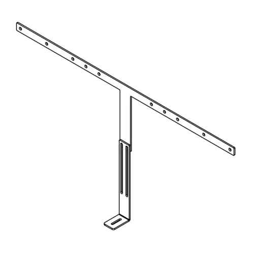 Hagor - Montagekomponente (Universaladapter) - für Videokonferenz-Kamera - Schwarz - Bildschirmgröße: 140-191 cm (55"-75") - Montageschnittstelle: bis zu 800 mm - über Bildschirm, unter Bildschirm - für Poly Studio E70, P15, X30